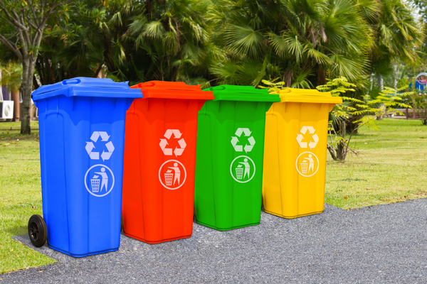 Lixeiras de reciclagem